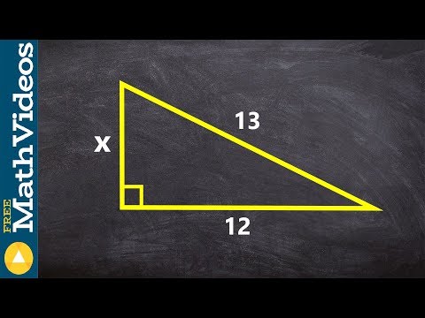 Video: Hvordan finder man den modsatte side af en trekant ved hjælp af Pythagoras?