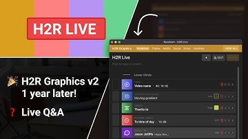 1 year of H2R Graphics v2 - What