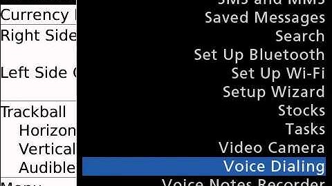 Setting up Convenience Key Voice Dialing on Your BlackBerry