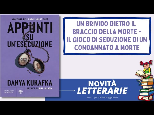 Gioco di Seduzione di un condannato a morte, nel libro Appunti su un' esecuzione di Danya Kukafka 