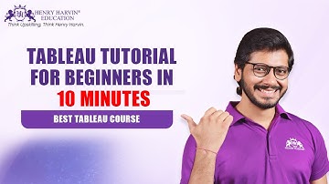 Tableau Tutorial for Beginners in 10 Minutes | Complete Tableau Training | Henry Harvin Education