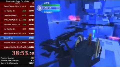 Code Lyoko: Quest for Infinity Any% Speedrun in 1:27:28