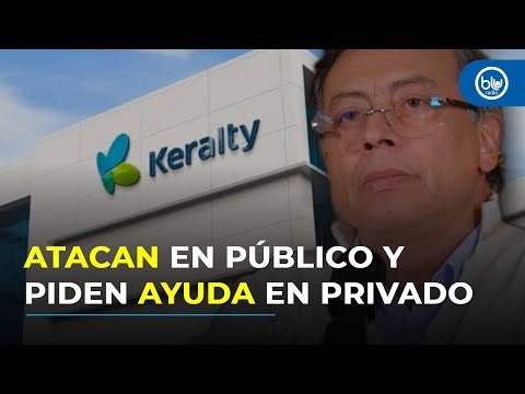 ¿Amenaza del presidente? Keralty responde a los ataques de Gustavo Petro en alocución