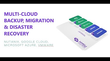 Multi-cloud Backup, Migration and Disaster Recovery (Nutanix, Google Cloud, Azure, VMware) | Webinar