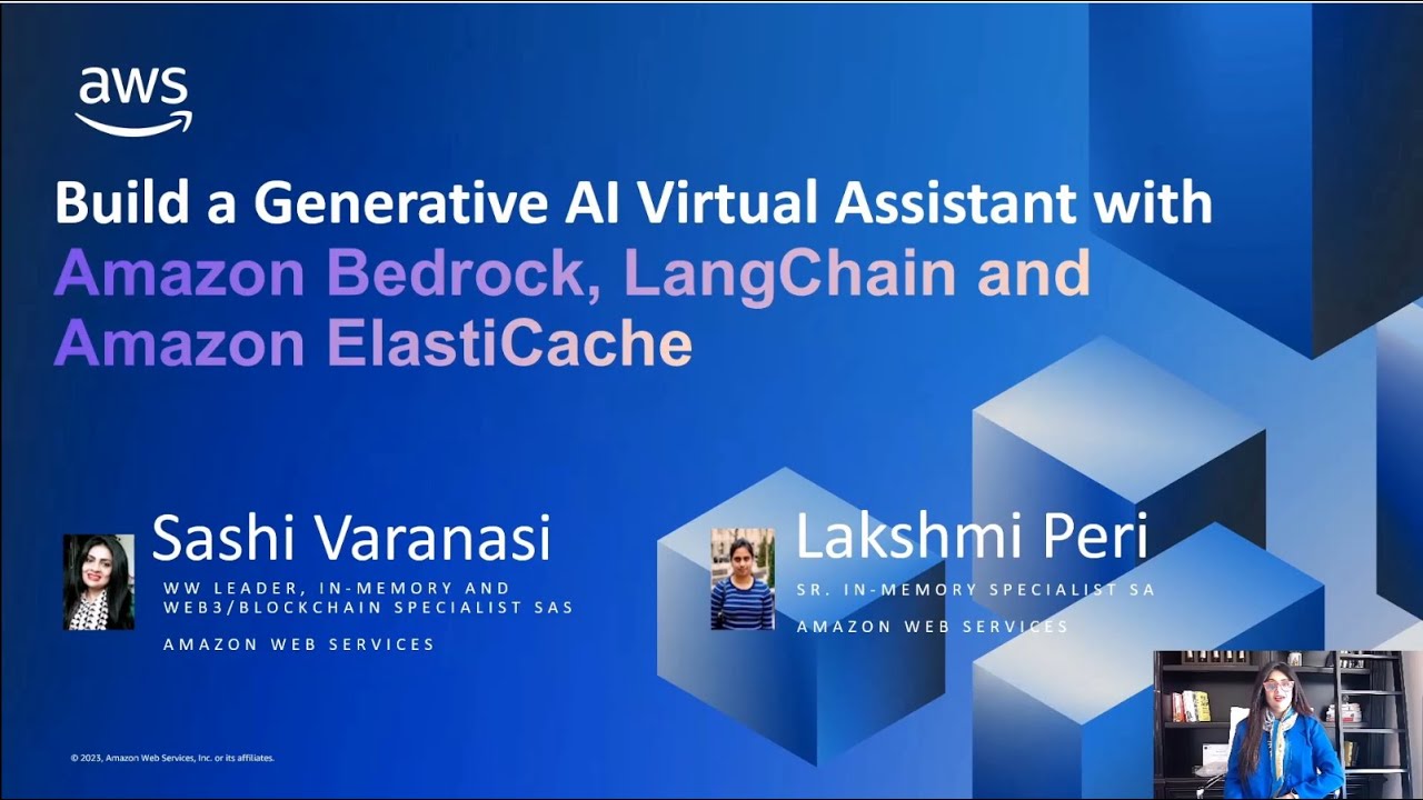 Build a generative AI Virtual Assistant with Amazon Bedrock, Langchain and Amazon Elasticache