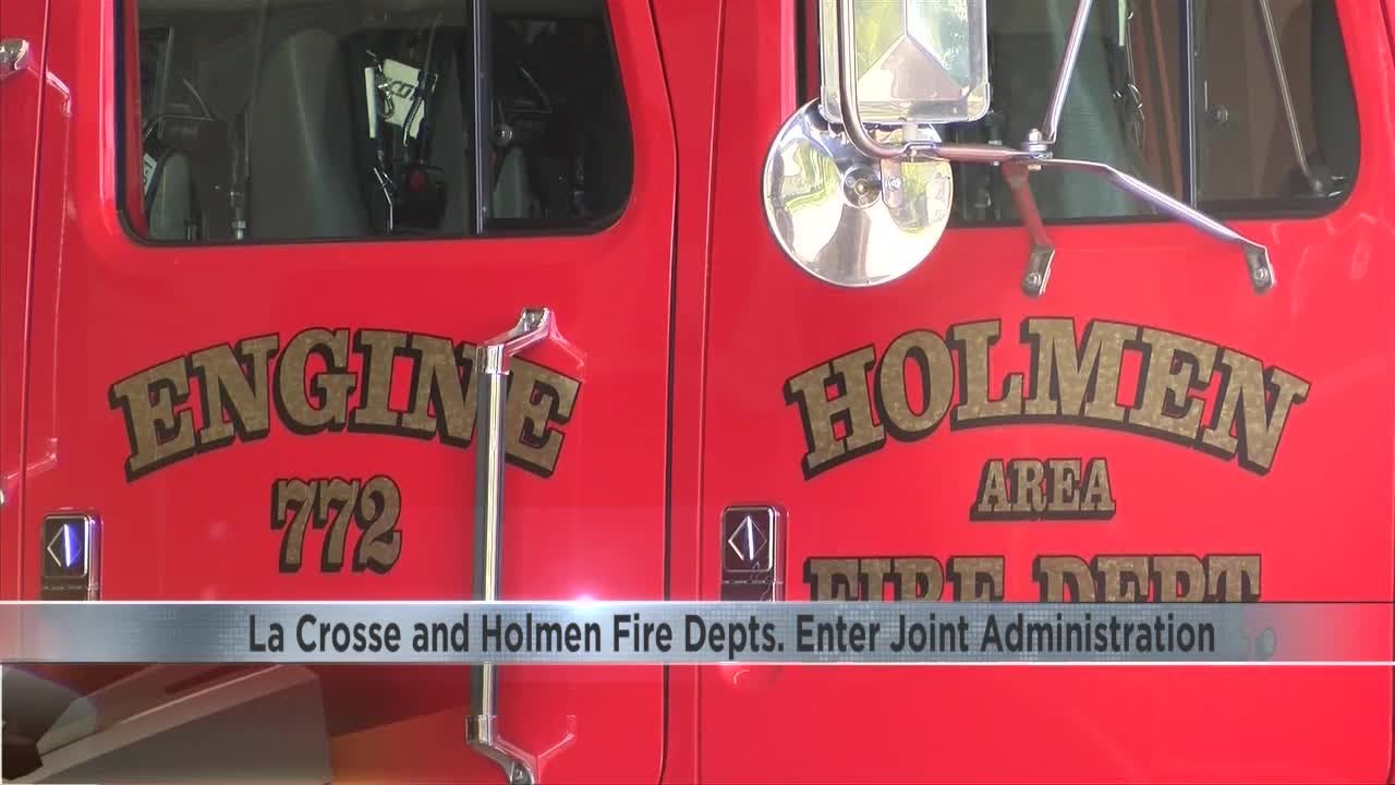 La Crosse and Holmen Fire Departments to enter joint administration