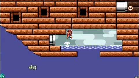 SMBX Custom Level: Cargo Ship