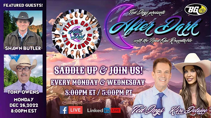 AFTER DARK with Shawn Butler and Tony Owens at the...