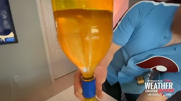 Making a Tornado in a Bottle: Weather Education Week Experiment | NBC10 Philadelphia
