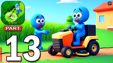 Backyard Master - Gameplay Walkthrough Part 13 - Lawn Renovation Trim Craft (Android, iOS)