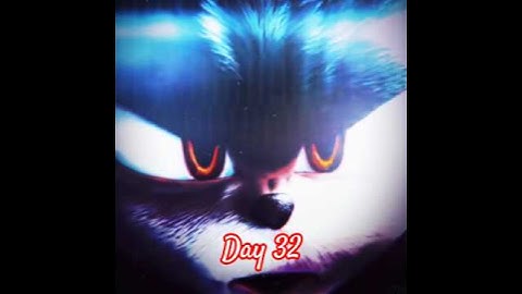 Day 32🥶 #shadowedit💀 (sonic 3)  Nada Nada Funk (super slowed) 💥 #shortsfeed #viral #trending #day32