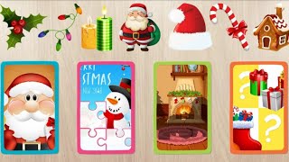 Navidad puzzle para niños 🎅 Juego de puzzle para android 🎄 Rompecabezas para niños 🧒 Juego de puzzle screenshot 1