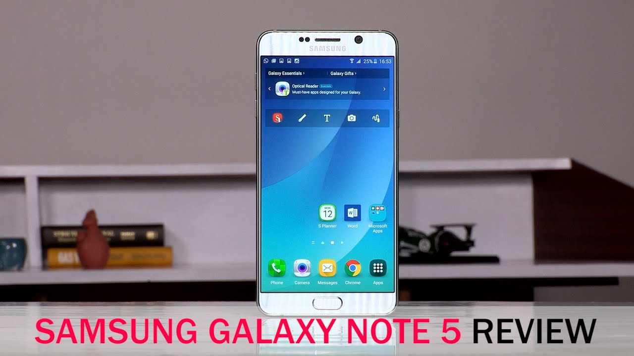 Samsung Galaxy Note 5 Review with Pros & Cons,Ratings | Digit.in - YouTube