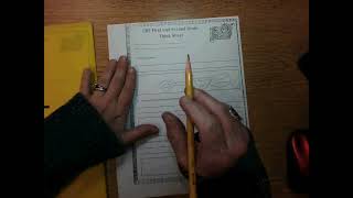 1-2 grade think sheets