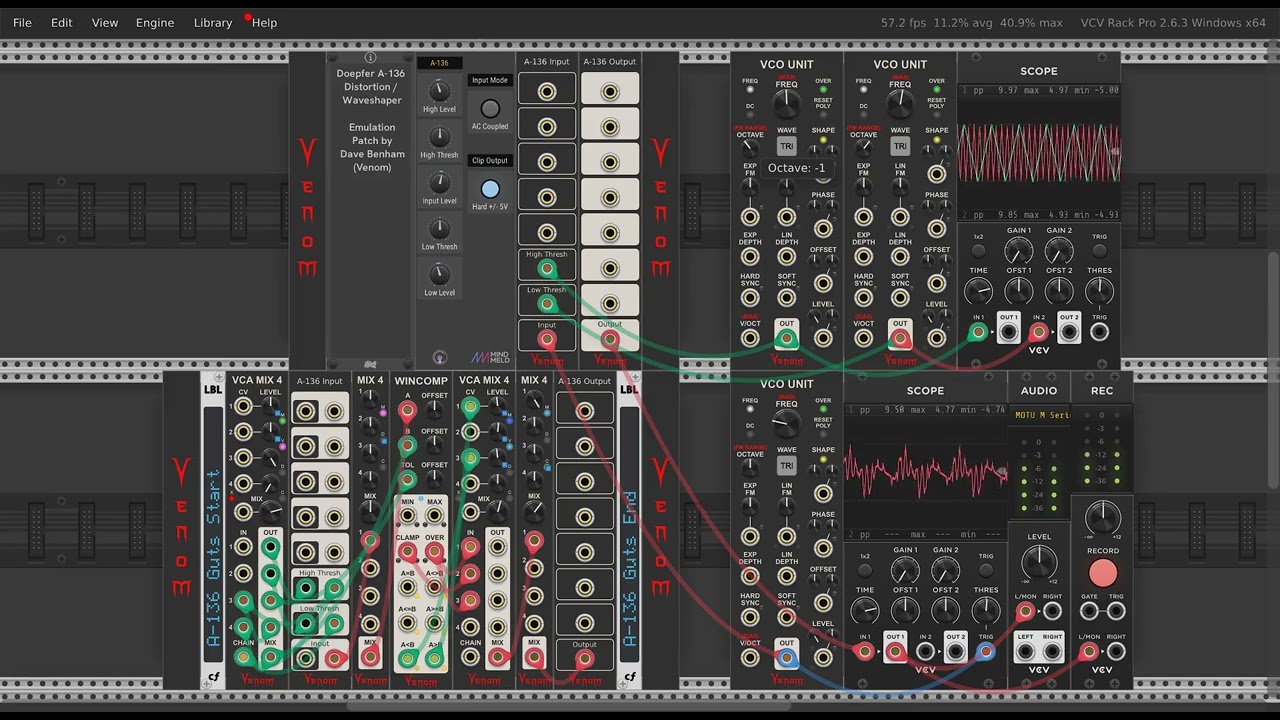 Doepfer A-136 Distortion / Waveshaper Emulation - Plugins