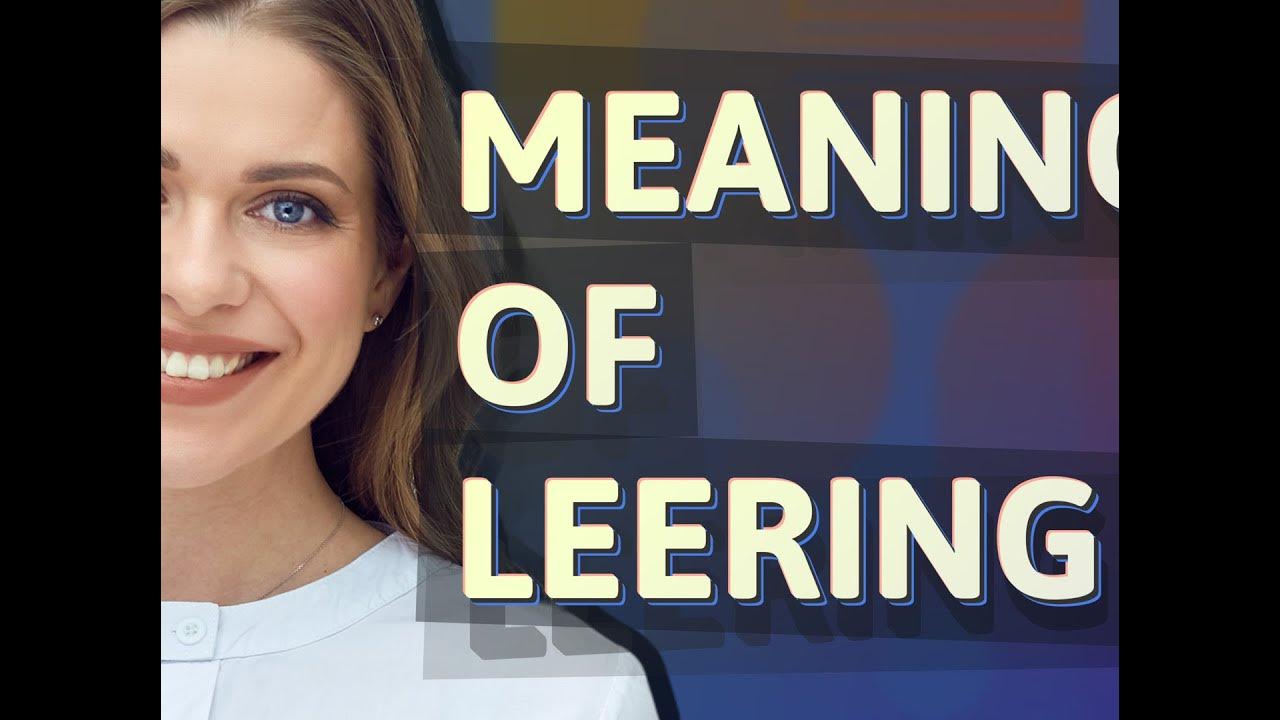 leering-meaning-of-leering-youtube