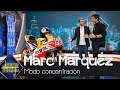 Marc Márquez tiene temperamento, superstición y sangre caliente al concentrarse - El Hormiguero 3.0