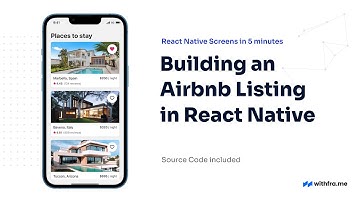 #7 Building an Airbnb Listing in React Native