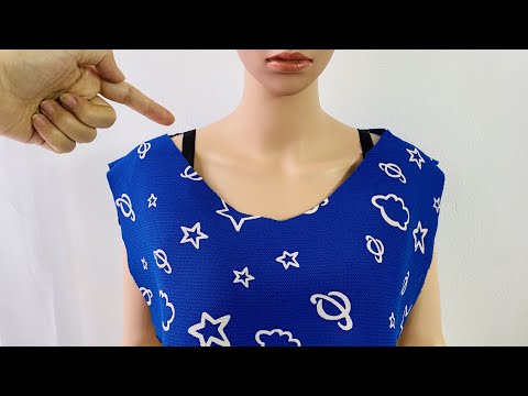 ⭐️ Tips to Handle When the Collar is Wide | Sewing Tips and Tricks