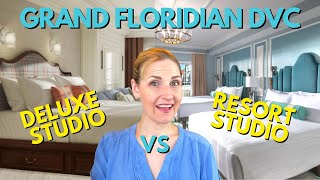 Grand Floridian DVC Resort Studio vs Deluxe Studio: A COMPLETE Room Comparison