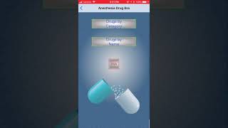 Vargo Anesthesia Drug Box App. Part of the Mega App screenshot 5