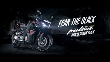 The Demon Black Pulsar RS200   Fear the black | Official Video | Bajaj Pulsar RS 200