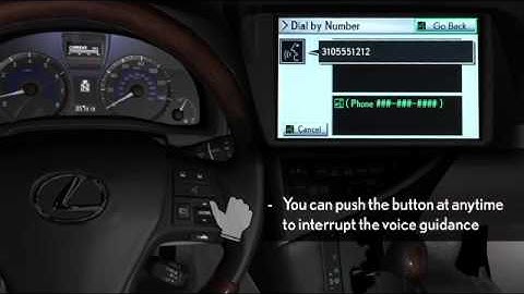 2010-2012 Quick Guide - Lexus Bluetooth with Navigation