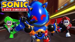 Unlocking CHAOS SONIC Drove Us Insane... (Sonic Speed Simulator)