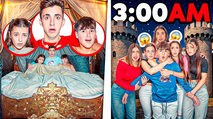 PASAMOS UNA NOCHE EN EL CASTILLO…*no creeras lo que pasa!*