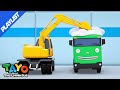 [PLAYLIST] #BABYTAYO | Let&#39;s take a bath with strong heavy vehicles | Tayo song for kids