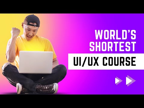 World's Shortest UI/UX Design Course #ux #uxdesign