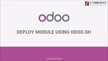 How to Deploy Module using Odoo.sh?