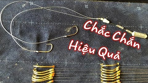 Câu Cá - Chia Sẻ Cách Buộc Thẻo Vào Mani Số 8 Trong Câu Đài Đúng Kỹ Thuật