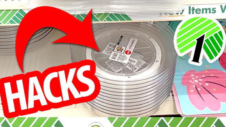 😲Genius *NEW* Dollar Tree Organization HACKS!  Grab $1 LAZY SUSANS - AMAZING DIYs!