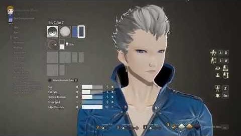 CODE VEIN CHARACTER CREATION VERGIL DEVIL MAY CRY 3