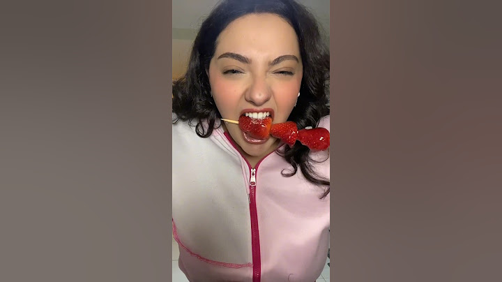 واخيرا ظبط ال#strawberrytanghulu🍓شو رايكن جربتوا؟ 😍 #thebertilicious