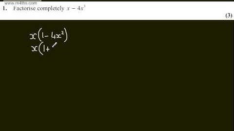 q1   C1 Edexcel January 2013   Quick worked examples   core 1 AS maths