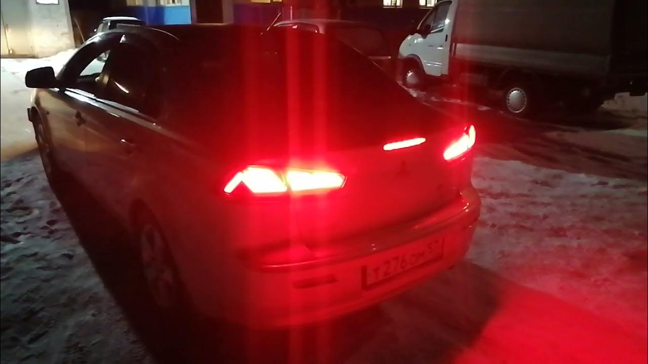 Как снять задний фонарь лансер 10 Задние фонари тюнинг LANCER X. - YouTube