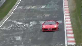 Red ferrari f430 challenge at gt events ...