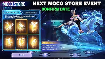 Next Moco Store Event Confirm Date | Bunny Bundle Return Date | | Free Fire New Event | Ff New Event