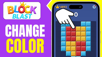 How To Change Color Of Blocks In Block Blast (To All One Color)