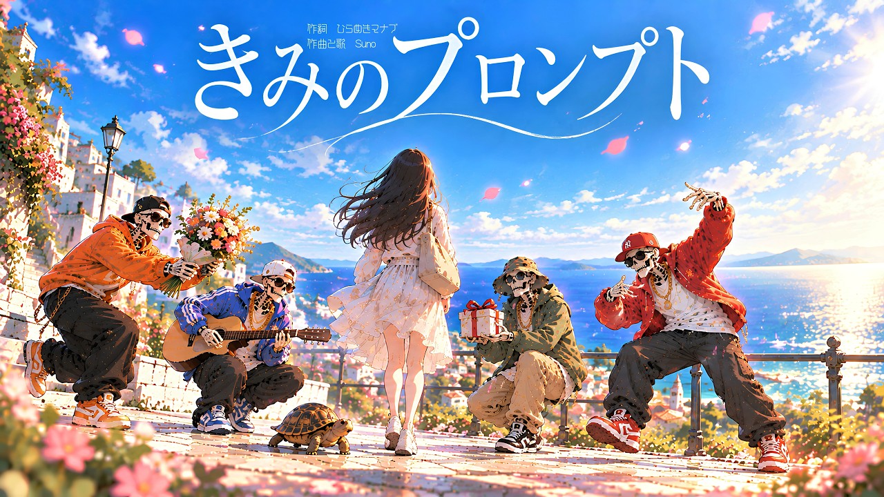 きみのプロンプト #ai #音楽 #suno #オリジナル曲 #hiphop #GOLDEN