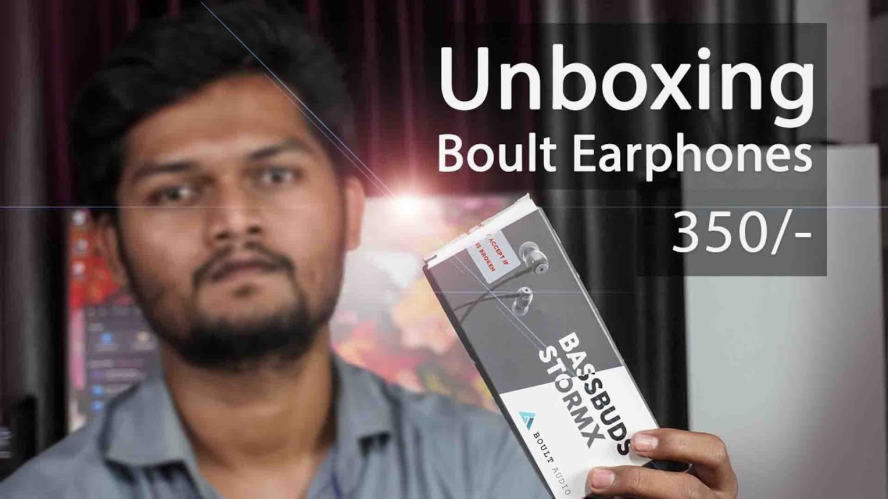 Boult Bassbuds stormx Unboxing & review | Best budget earphones 350/-
