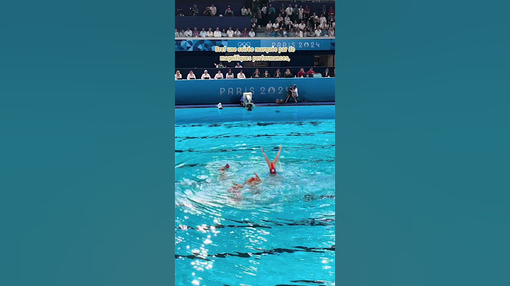 Vlog- finale de natation artistique en groupe pendant les JO Paris 2024