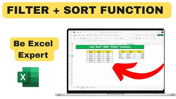 How to Use FILTER + SORT Functions Together in Excel
