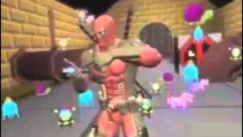 Deadpool Game PS4 Shark 1 walkthrough part 4 with Music