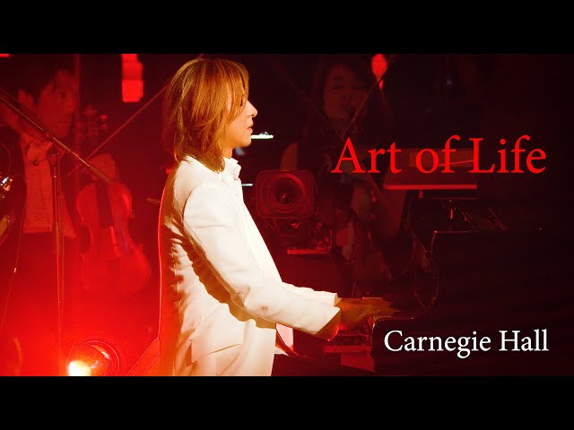 YOSHIKI LIVE at Carnegie Hall  Art of Life composed by YOSHIKI class=