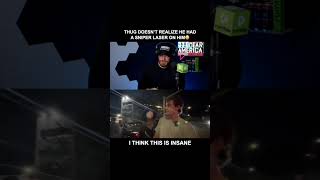 I can’t believe this thug almost got sniped in public 🤯😳