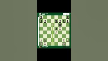 Almost PERFECTION in this Chess Game #chess #shorts #short