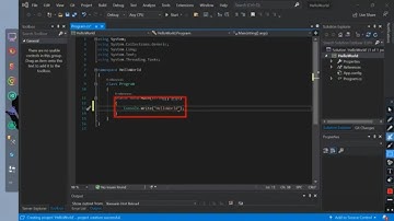 C# Programming Exercise Solution 2: Create and perform Hello World